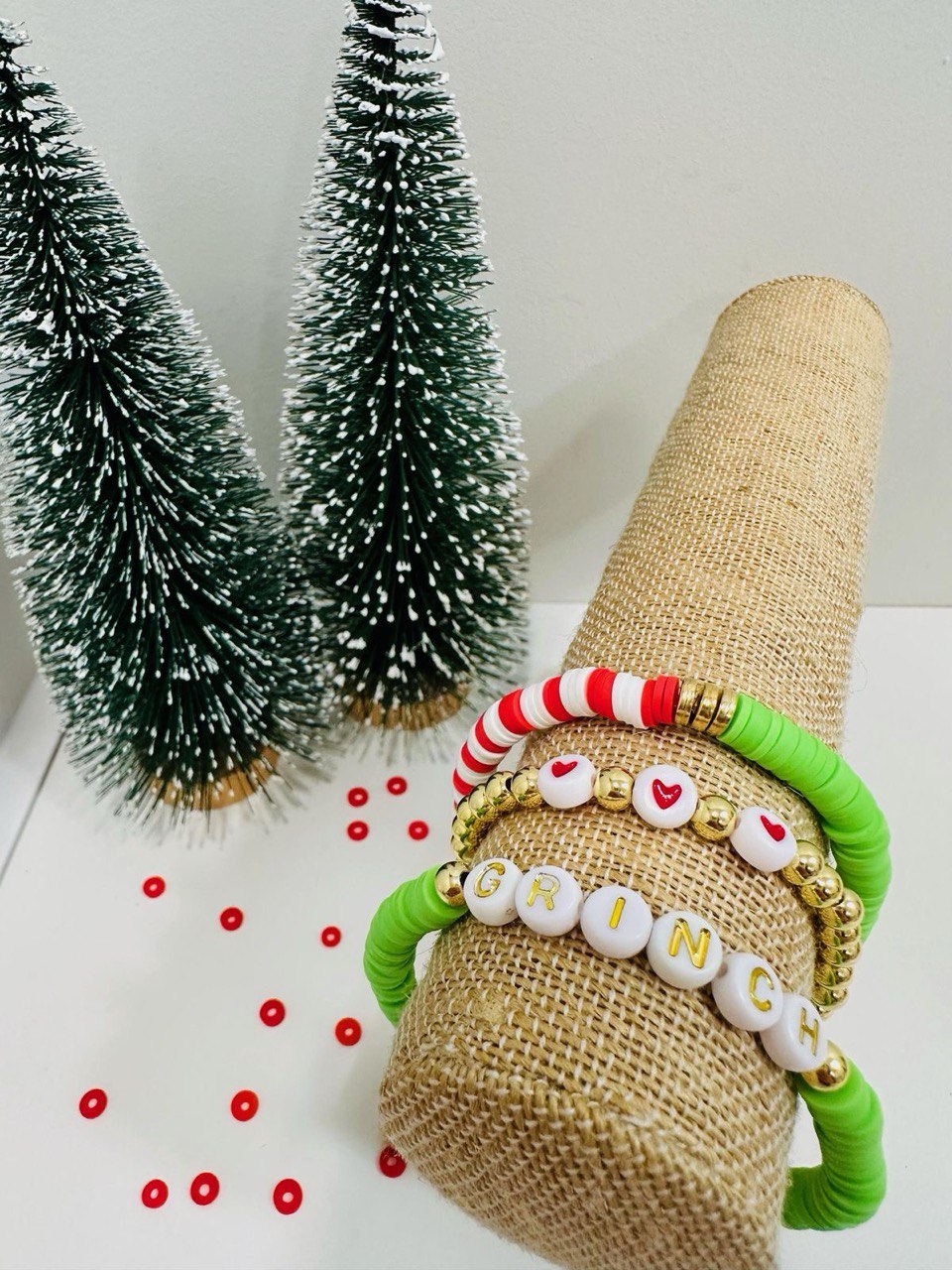 christmas love set romantic holiday jewelry aesthetic design cute