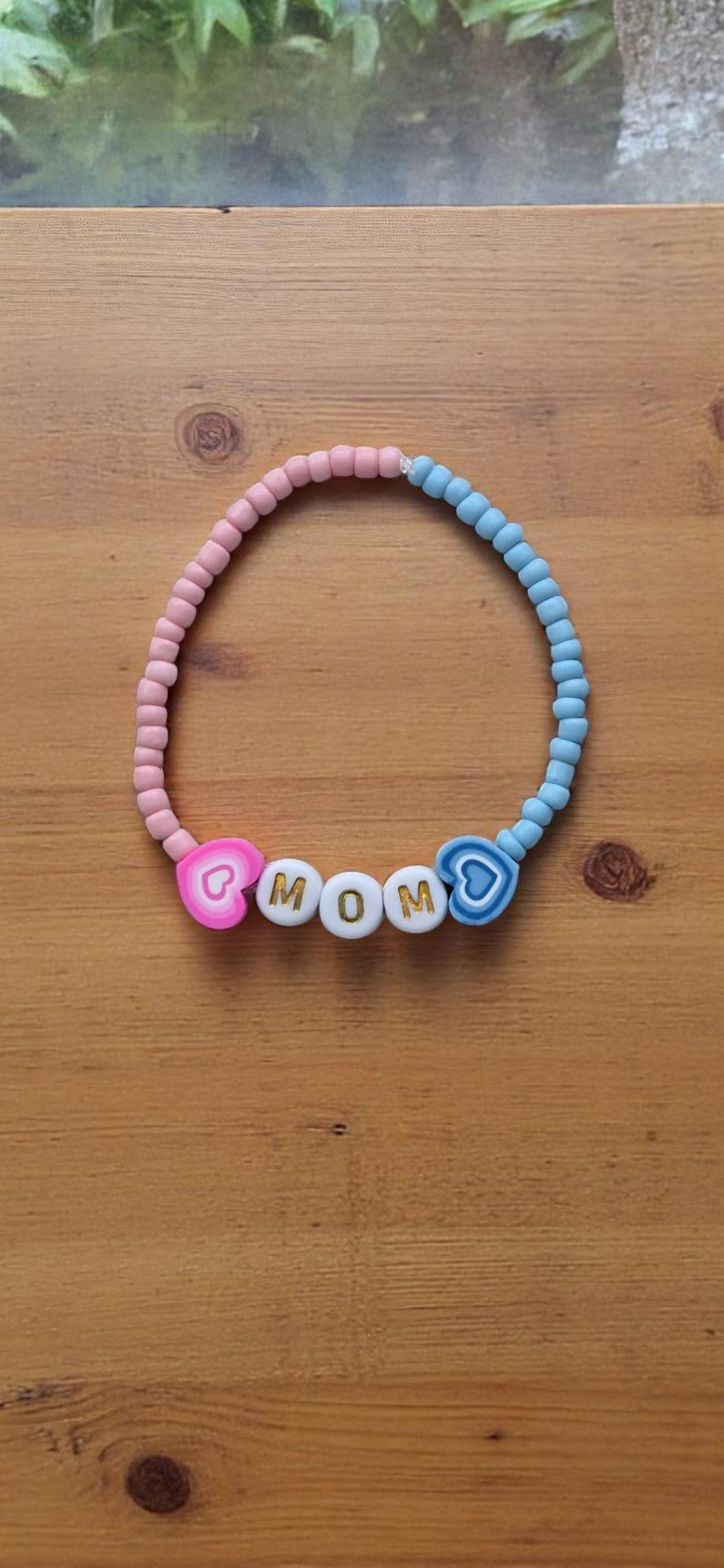 mom of two bracelet beaded jewelry gift for moms meaningful aesthetic design