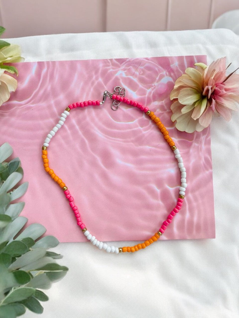summer spice bracelet colorful beaded summer jewelry aesthetic design