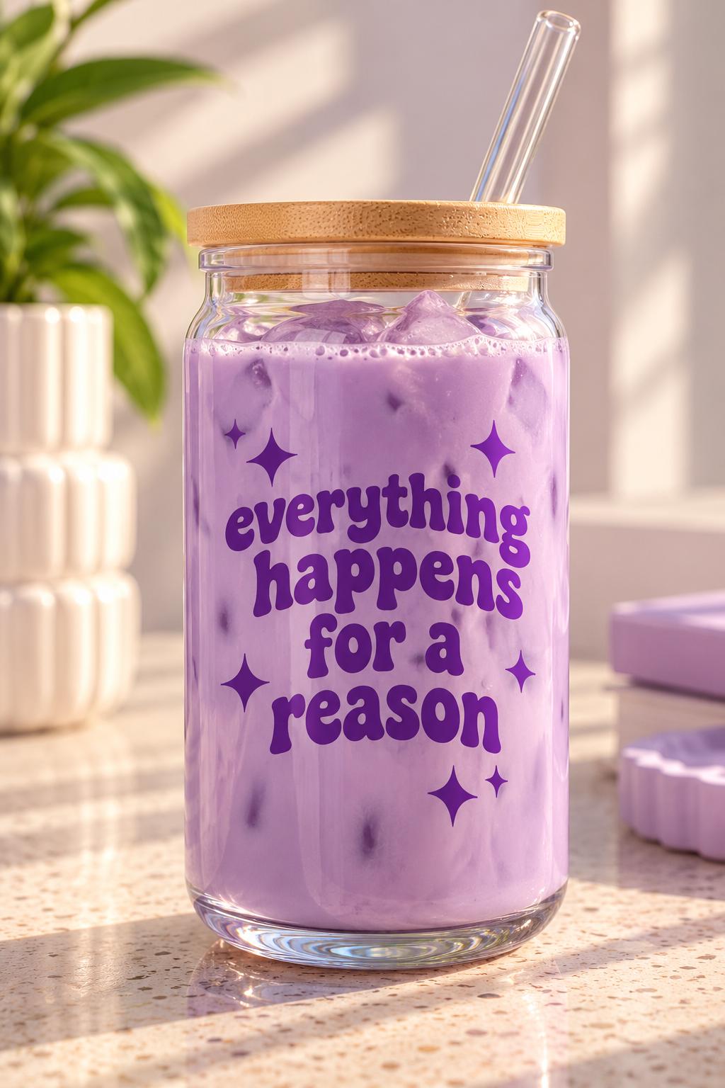 Everything Happens for a Reason Vinyl Cup