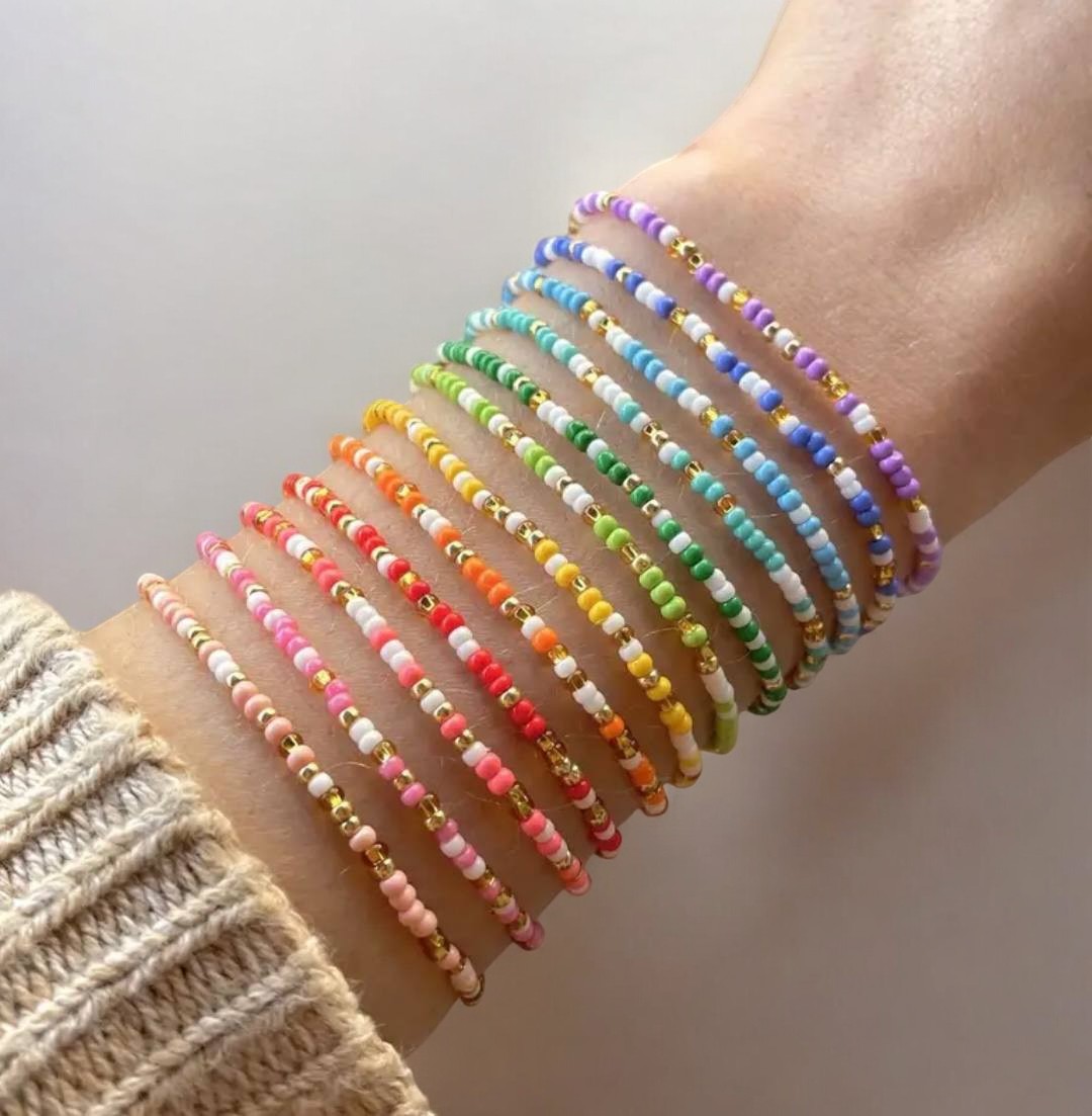 Luxe Seed Bead Bracelet - Ka_creative_art