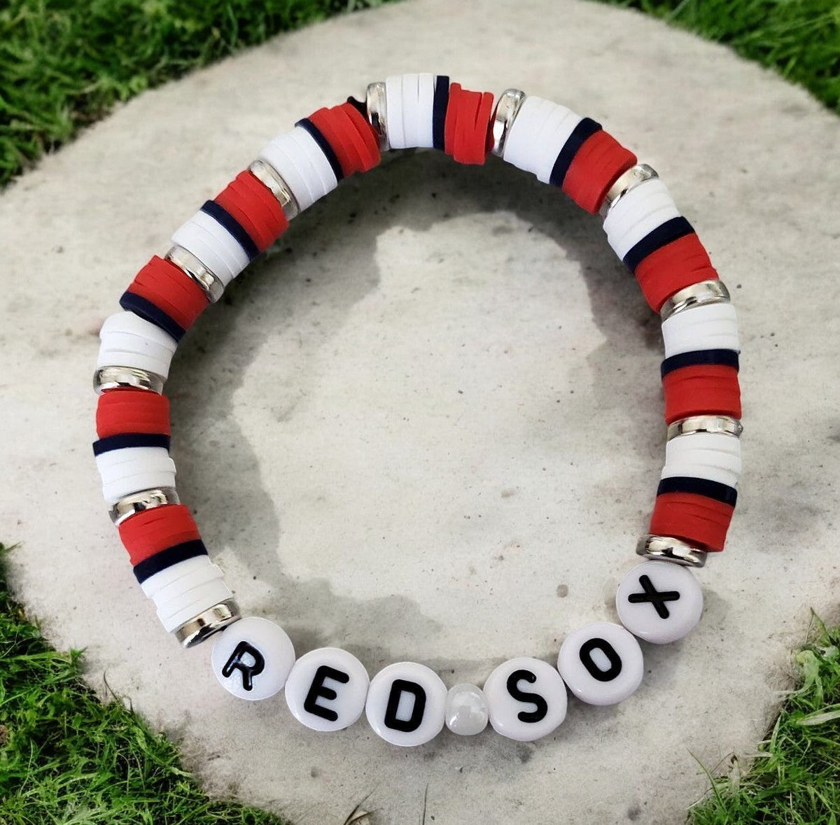 Boston Red Sox Bracelet - Ka_creative_art