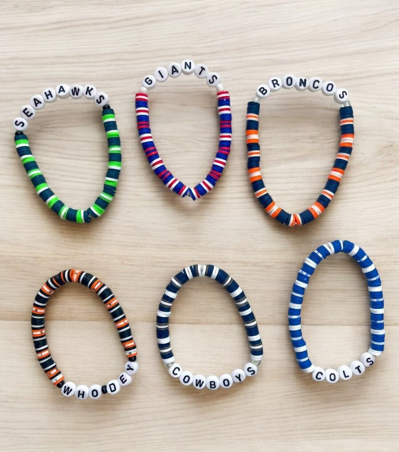 NFL Team Bracelets - Ka_creative_art