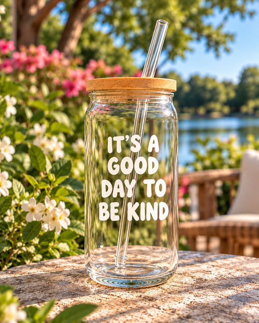 It's a Good Day to Be Kind Vinyl Cup