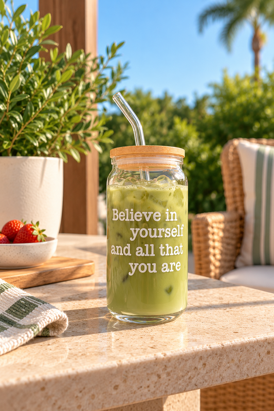 Believe in Yourself Vinyl Cup