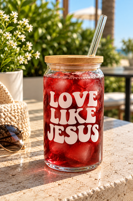 Love Like Jesus Vinyl Cup