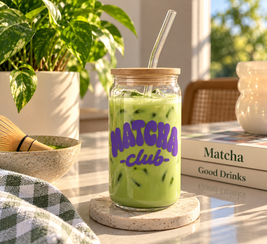 Matcha Club Vinyl Cup