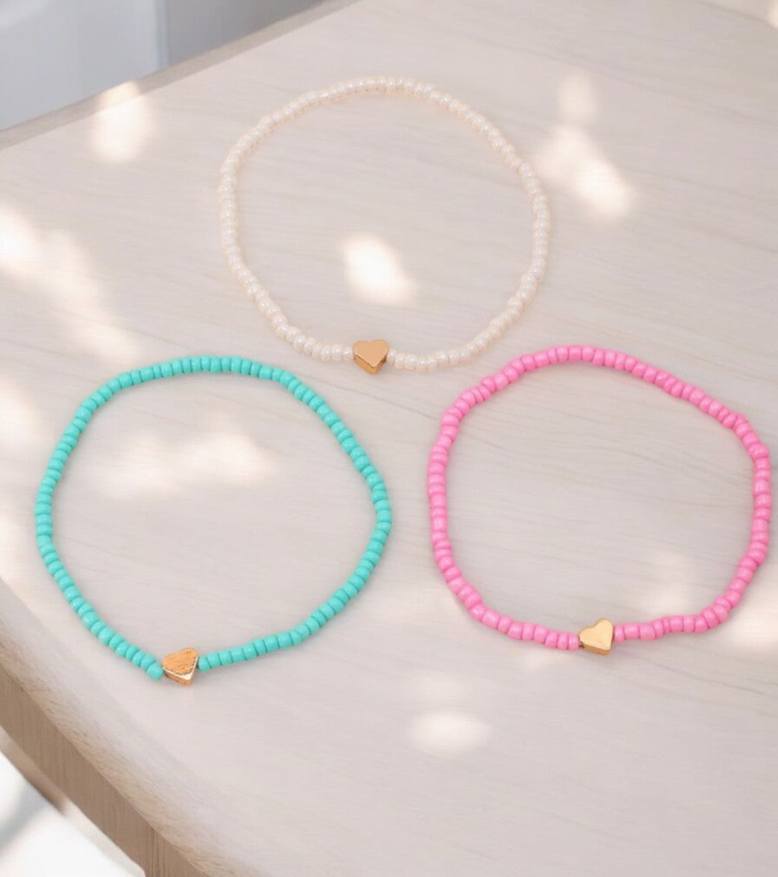 bohemian heart anklet beaded boho ankle bracelet aesthetic jewelry design