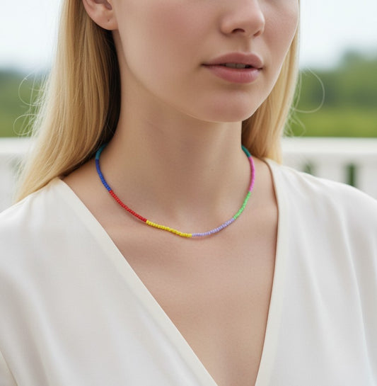 emotions color necklace colorful aesthetic jewelry feelings inspired design