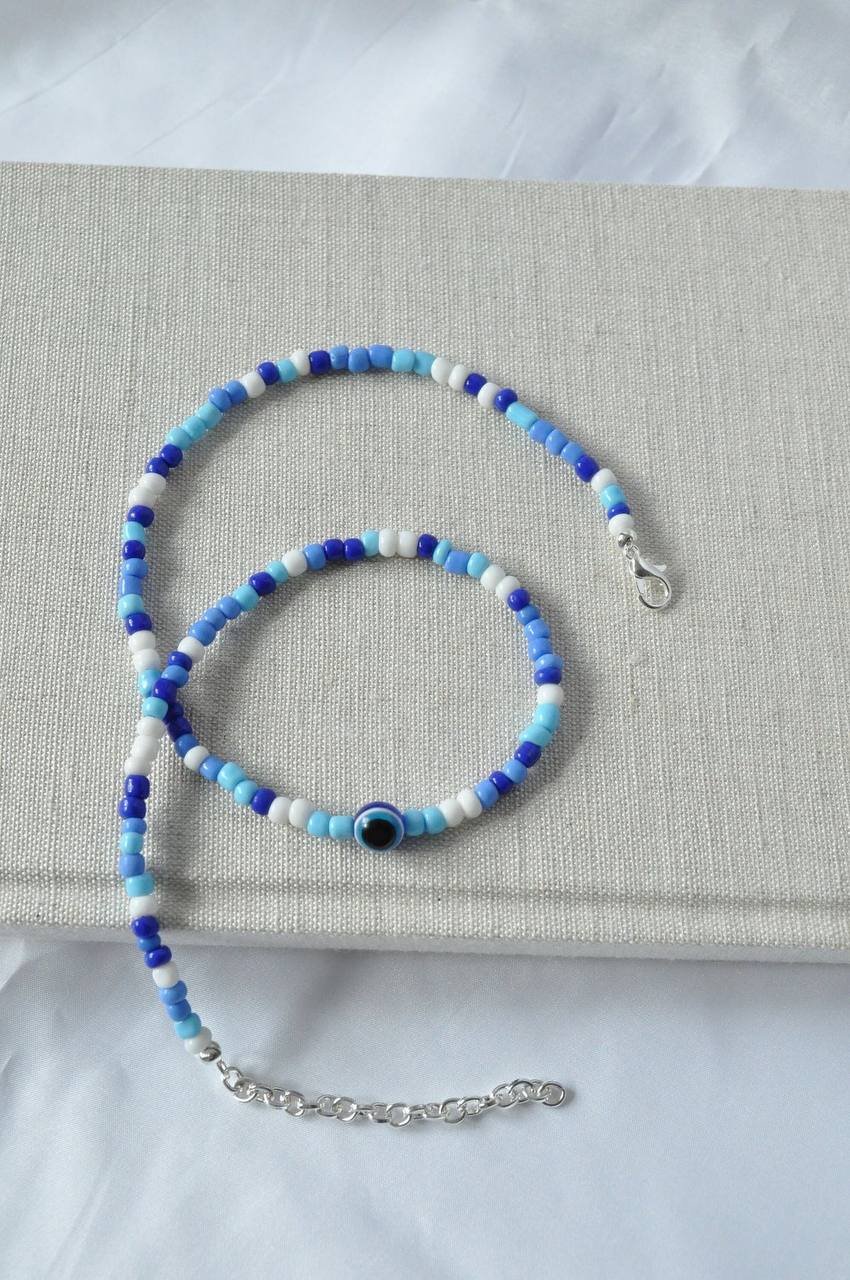 turkish eye necklace styling evil eye jewelry aesthetic outfit look