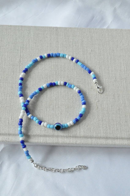turkish eye necklace styling evil eye jewelry aesthetic outfit look