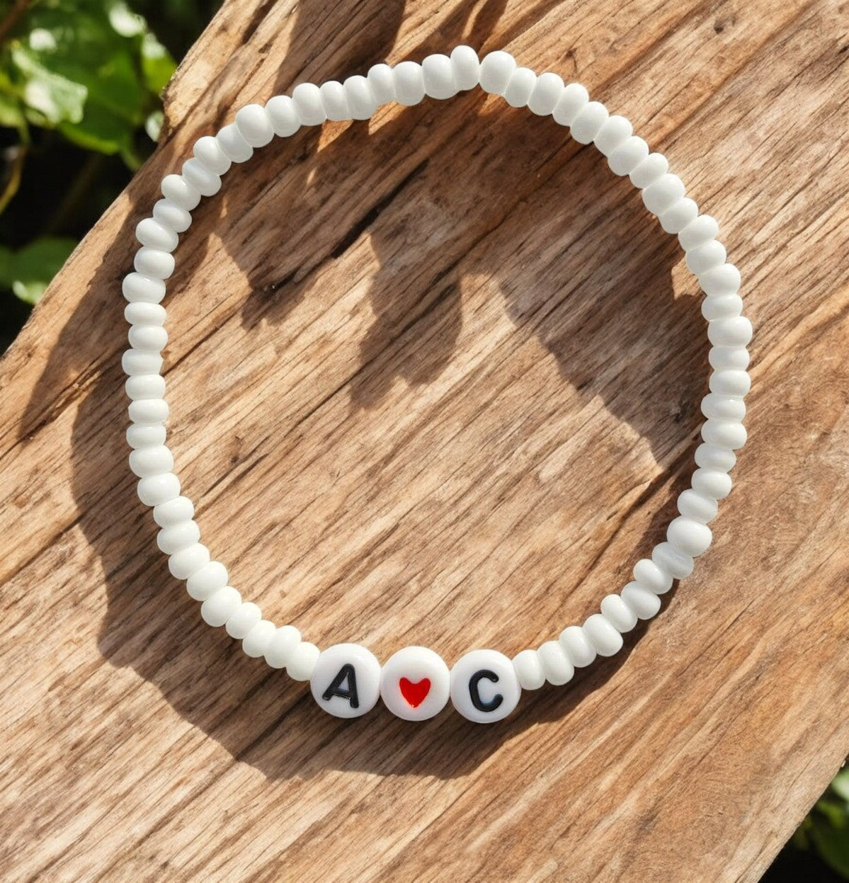 love letter bracelet custom name beaded jewelry personalized design