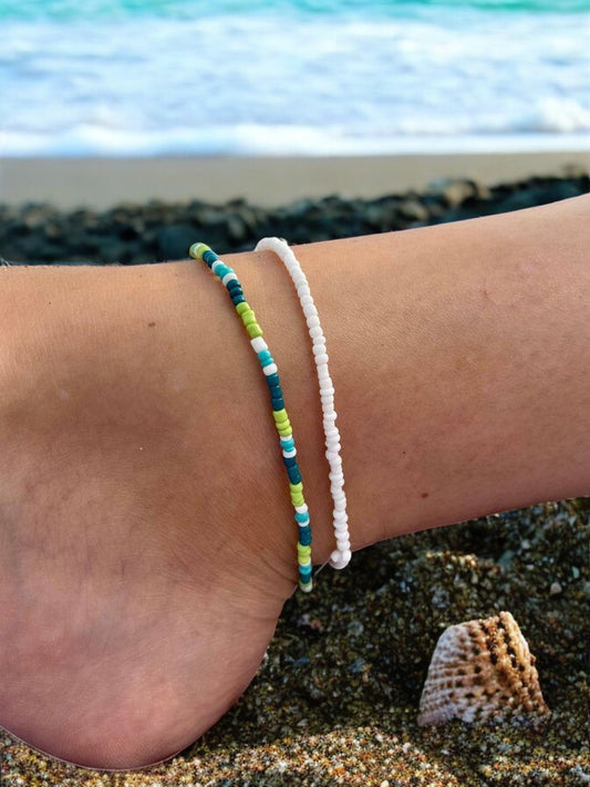 mix and match anklets cute aesthetic ankle jewelry layering style