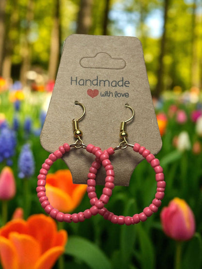 simple color earrings minimal aesthetic jewelry everyday wear design