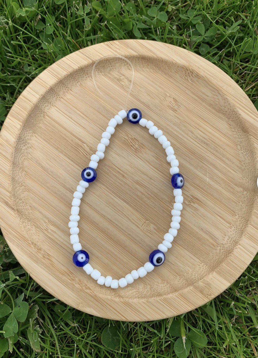 turkish eye phone strap evil eye beaded charm aesthetic design