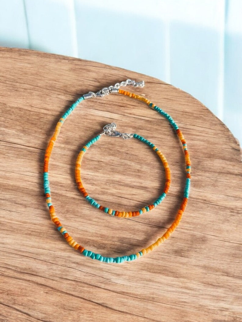 vibrant western set colorful cowgirl jewelry aesthetic design
