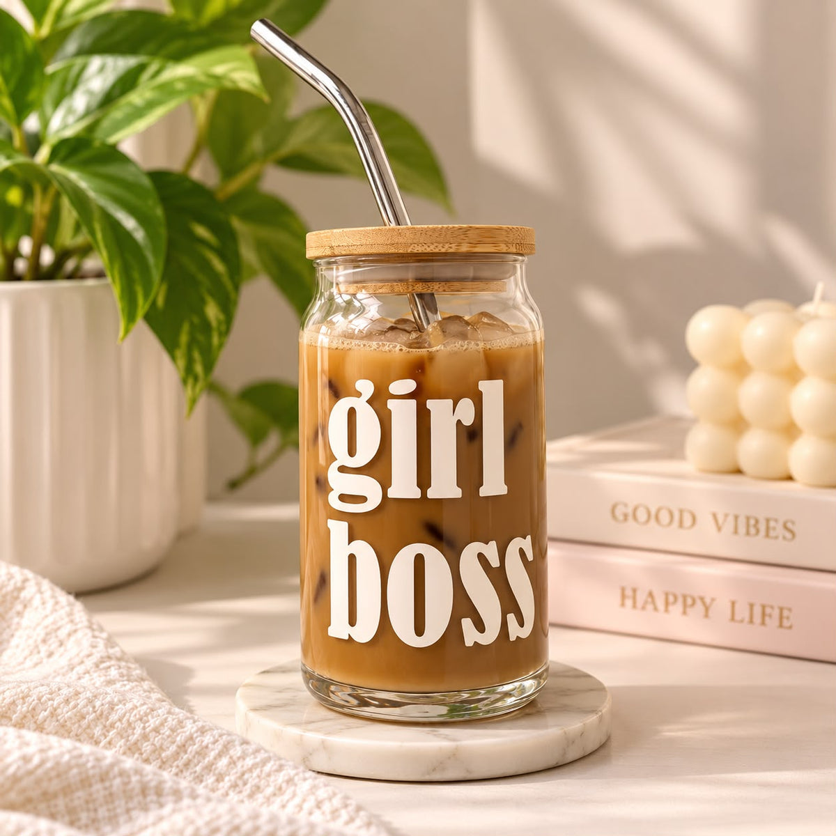 Girl Boss Vinyl Cup