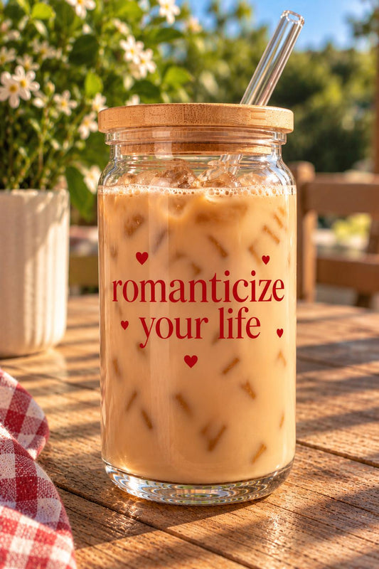 Romanticize Your Life Vinyl Cup