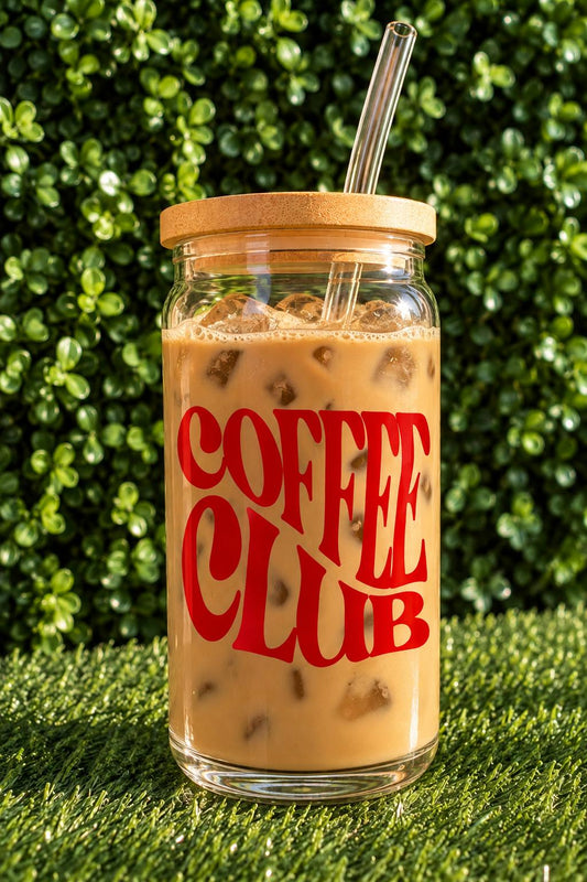 Coffee Club Vinyl Cup