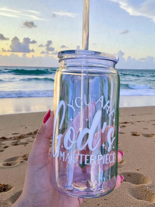 You Are God's Masterpiece Vinyl Cup